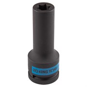 Головка торцевая ударная глубокая TORX Е-стандарт 3/4", E20, L = 110 мм KING TONY 647520M TONY
