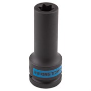Головка торцевая ударная глубокая TORX Е-стандарт 3/4", E22, L = 110 мм KING TONY 647522M TONY