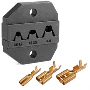 Модуль сменный для кримпера для обжима неизолированных замочных клемм KING TONY 67GKP01 TONY