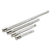 Набор удлинителей 1/4", 55, 75, 100, 150 мм, 4 предмета KING TONY 2104PR TONY