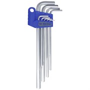 Набор Г-образных шестигранников, 1,5-10 мм, длинные, 9 предметов KING TONY 20209MR TONY