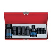 Набор ударных торцевых насадок 3/4", HEX, 10-32 мм, 11 предметов KING TONY 6411MP TONY