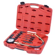 Компрессометр дизельный, 0-70 атм, комплект адаптеров МАСТАК 120-11070C 120-11070C