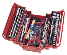 Набор инструментов универсальный, раскладной ящик, 88 предметов KING TONY 902-089MR01 TONY