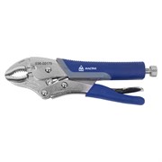 Зажим с фиксатором 175 мм, с закругленными губками МАСТАК 036-00175H 036-00175H