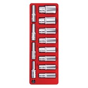 Набор глубоких головок 1/2”, шестигранные, ложемент, 12 предметов МАСТАК 5-014012 5-014012