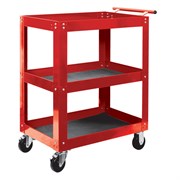 Тележка открытая, 3 полки, красная МАСТАК 520-33720R 520-33720R