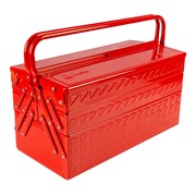 Ящик инструментальный, 5 отсеков, раскладной, красный МАСТАК 510-05420R 510-05420R