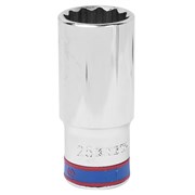 Головка торцевая глубокая двенадцатигранная 1/2", 25 мм KING TONY 423025M TONY