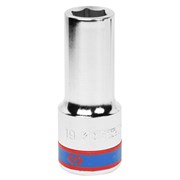 Головка торцевая глубокая шестигранная 3/4", 19 мм KING TONY 623519M TONY
