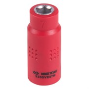Головка торцевая диэлектрическая шестигранная 1/4", 7 мм KING TONY 2335VE07M TONY
