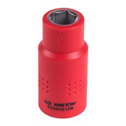 Головка торцевая диэлектрическая шестигранная 1/2", 12 мм KING TONY 4335VE12M TONY