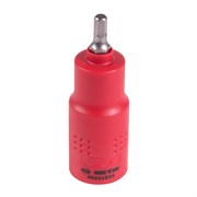 Насадка (бита) торцевая диэлектрическая 1/2", HEX, 5 мм, L = 75 мм KING TONY 4025VE05 TONY