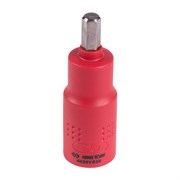 Насадка (бита) торцевая диэлектрическая 1/2", HEX, 8 мм, L = 75 мм KING TONY 4025VE08 TONY