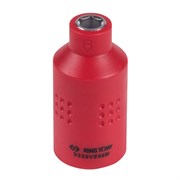 Головка торцевая диэлектрическая шестигранная 3/8", 6 мм KING TONY 3335VE06M TONY