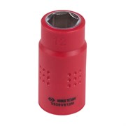 Головка торцевая диэлектрическая шестигранная 3/8", 12 мм KING TONY 3335VE12M TONY