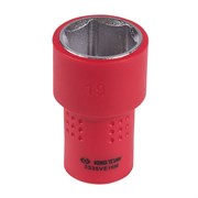 Головка торцевая диэлектрическая шестигранная 3/8", 19 мм KING TONY 3335VE19M TONY