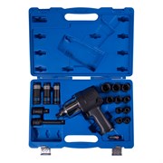 Гайковерт пневматический ударный 1/2", 881 Нм, с комплектом головок, 17 предметов KING TONY 44106AMP01 TONY