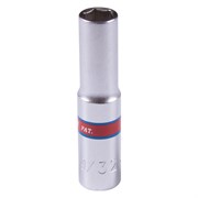 Головка торцевая глубокая шестигранная 1/4", 9/32", дюймовая KING TONY 223509S TONY