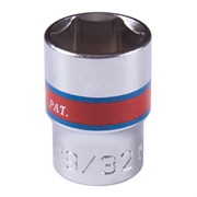 Головка торцевая стандартная шестигранная 3/8", 19/32", дюймовая KING TONY 333519S TONY