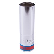 Головка торцевая глубокая шестигранная 1/2", 11/16", дюймовая KING TONY 423522S TONY