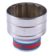 Головка торцевая стандартная двенадцатигранная 1/2", 1-3/8", дюймовая KING TONY 433044S TONY