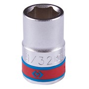 Головка торцевая стандартная шестигранная 1/2", 19/32", дюймовая KING TONY 433519S TONY