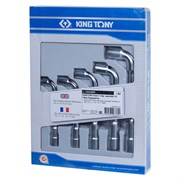 Набор торцевых L-образных ключей, 10-17 мм, 5 предметов KING TONY 1805MR TONY