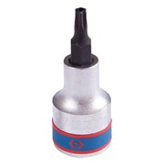 Насадка (бита) торцевая 1/2", Torx, T27, L = 60 мм, с отверстием KING TONY 402727 TONY