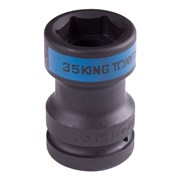 Головка торцевая ударная 1", Square 17 мм х Hex 35 мм, футорочная KING TONY 85451735M TONY
