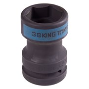 Головка торцевая ударная 1", Square 20 мм х Hex 38 мм, футорочная KING TONY 85452038M TONY