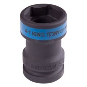 Головка торцевая ударная 1", Square 21 мм х Hex 41 мм, футорочная KING TONY 85452141M TONY