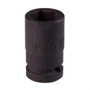Головка торцевая ударная шестигранная 1/4", 9 мм KING TONY 253509M TONY