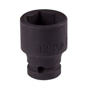 Головка торцевая ударная шестигранная 1/4", 12 мм KING TONY 253512M TONY