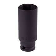 Головка торцевая ударная глубокая шестигранная 3/8", 19 мм KING TONY 343519M TONY