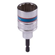 Головка для шуруповерта двенадцатигранная 1/4", 22 мм, L = 80 мм KING TONY 76B822M TONY