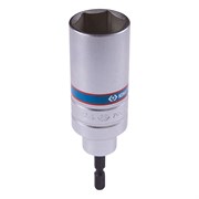 Головка для шуруповерта шестигранная 1/4", 24 мм, L = 110 мм KING TONY 76C1124M TONY