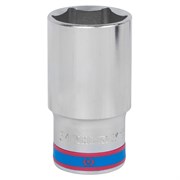 Головка торцевая глубокая шестигранная 1/2", 34 мм KING TONY 423534M TONY