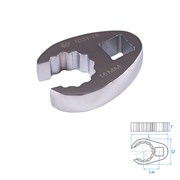 Ключ разрезной (воронья лапка) 16 мм, 3/8" KING TONY 1031-16R TONY