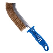 Щетка металлическая, пластмассовая ручка KING TONY 9CZ201 TONY