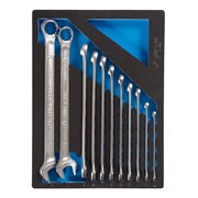 Набор комбинированных удлиненных ключей, ложемент, 11 предметов KING TONY 9-12A1MRV TONY