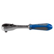 Трещотка 1/4", 140 мм, 90 зубцов, флажковая с кнопкой KING TONY 2773-55GS TONY