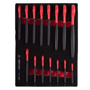 Набор рожковых диэлектрических ключей, 7-24 мм, ложемент, 15 предметов KING TONY 9-12FVE15MRV TONY