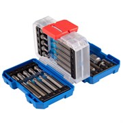 Набор вставок (бит) 10 мм, Torx, Spline, Hex, 41 предмет KING TONY 1041CQ-EB TONY