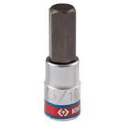 Насадка (бита) торцевая 1/4", Hex, 5/16", L = 37 мм KING TONY 203510S TONY