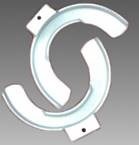 Ремкомплект для стяжки пружин 100-00008C, скоба стяжная 125 - 215 мм, 2 шт МАСТАК 100-00008CR03 100-00008CR03