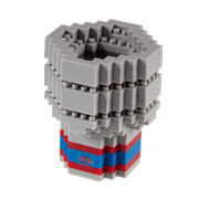 Конструктор пластмассовый бренда "KING TONY", головка торцевая KING TONY TS1001 TONY