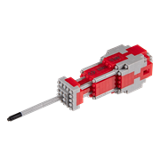 Конструктор пластмассовый бренда "KING TONY", отвертка крестовая KING TONY TS1004 TONY