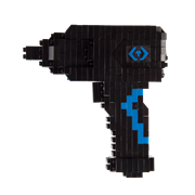 Конструктор пластмассовый бренда "KING TONY", гайковерт KING TONY TS1010 TONY