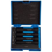 Набор торцевых головок для поврежденных гаек и болтов, 17, 19, 21, 22 мм, 5 предметов KING TONY 9TD165MR TONY